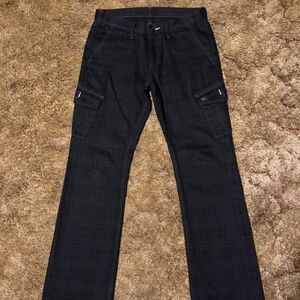 Burberry Blue Label Black Cargo Pants Size Medium